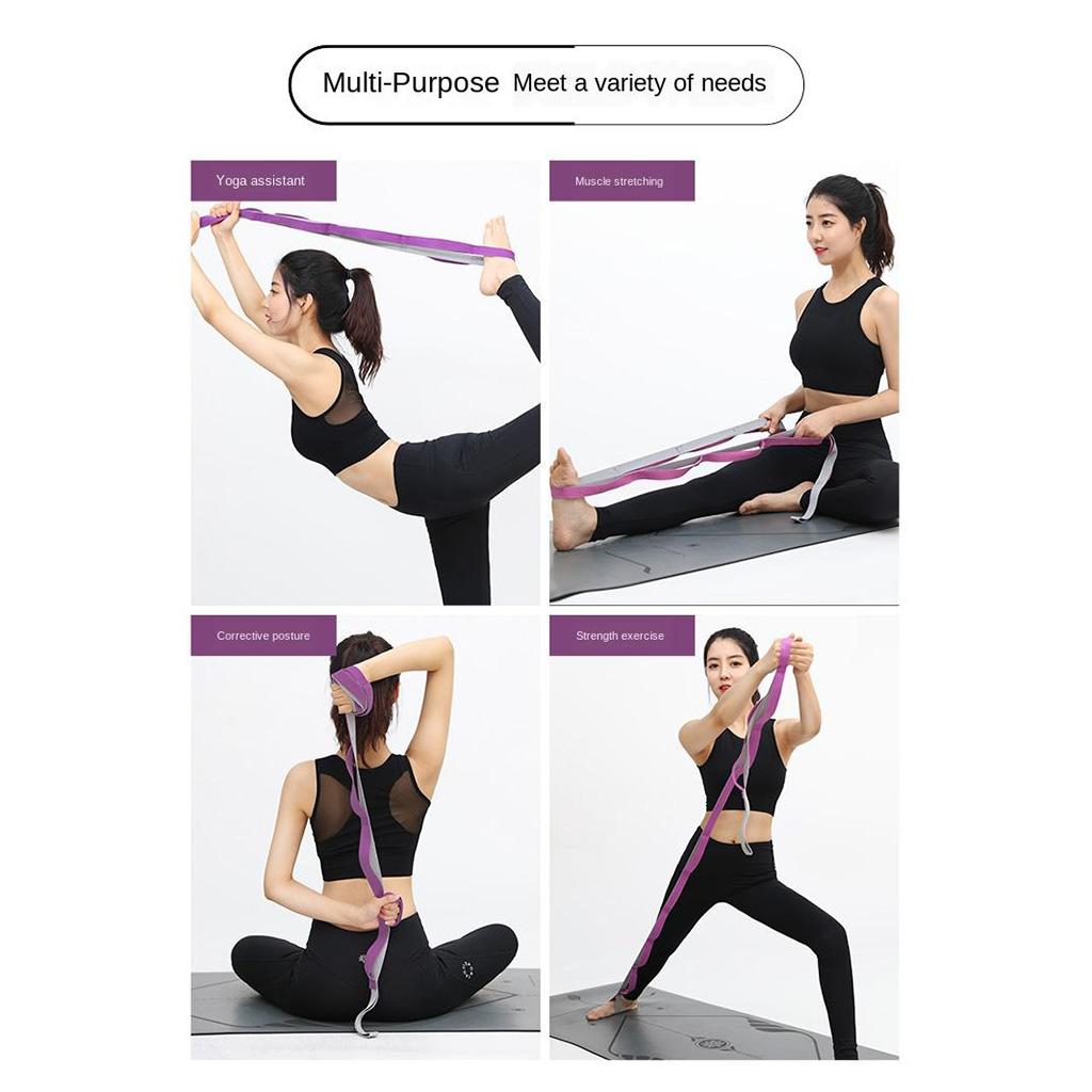 Leg Stretcher Door Stretch Band Ballet Yoga Dance Gymnastics Training Belt