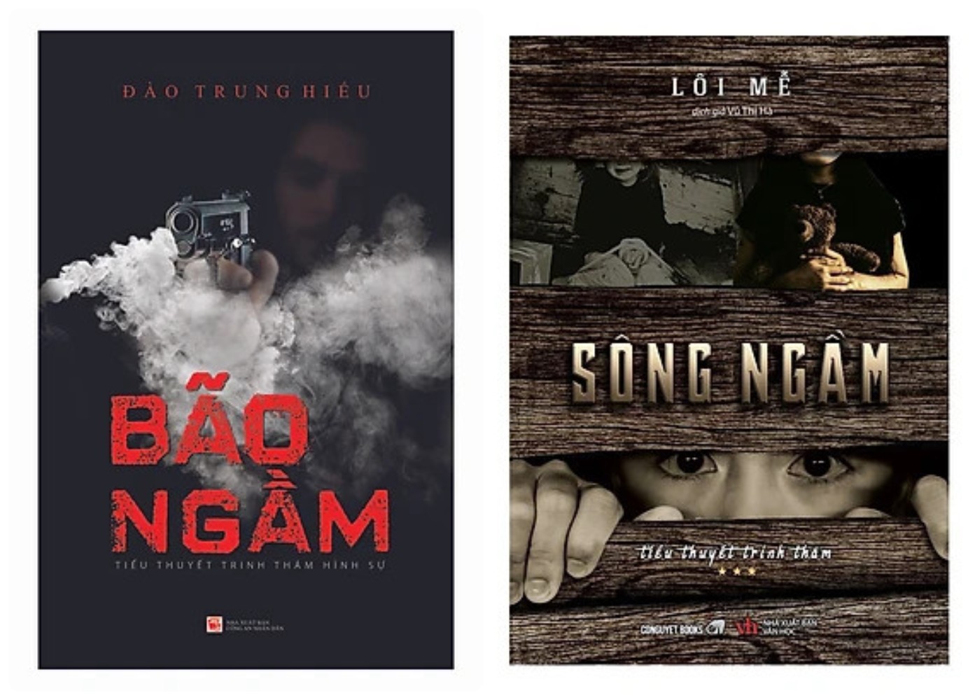 Combo 2Q Sách Trinh Thám: Bão Ngầm + Sông Ngầm
