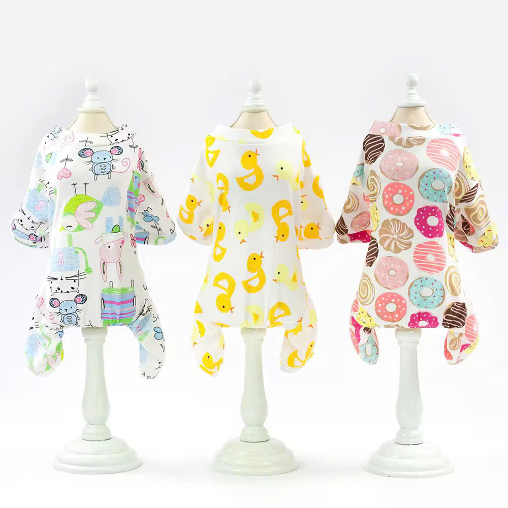 ÁO THUN DONUT SANG TRỌNG TỪ 0.5-8KG DÀNH CHO THÚ CƯNG CHÓ MÈO