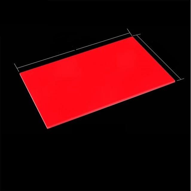 Tấm Mica khổ 20x60cm - dày 3mm - nhiều màu sắc