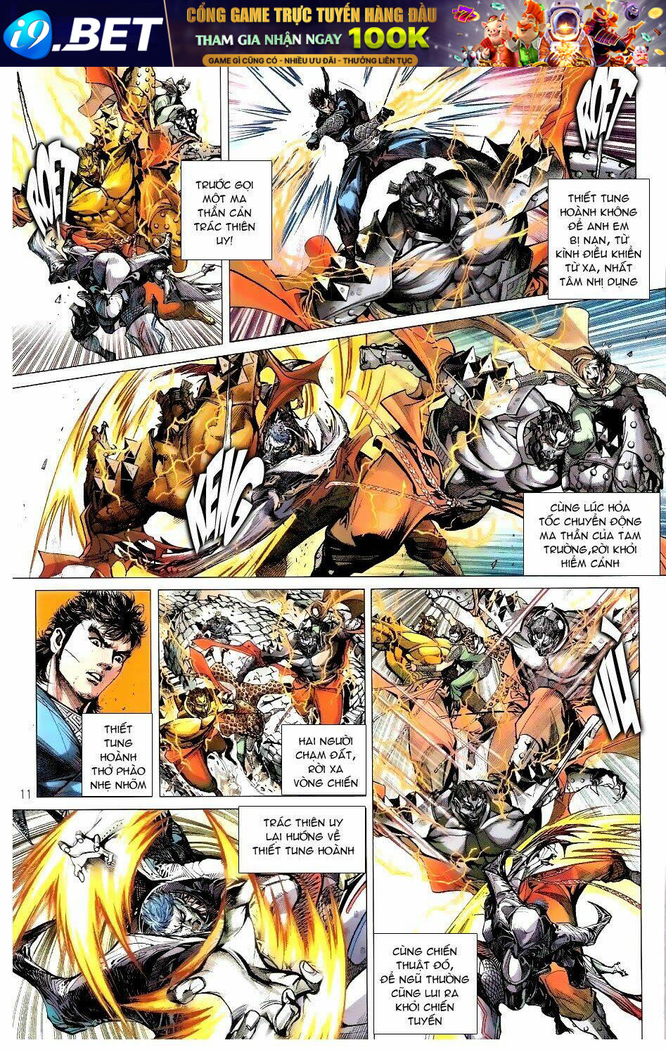 thiết tướng tung hoành (cựu tác) chapter 85 11