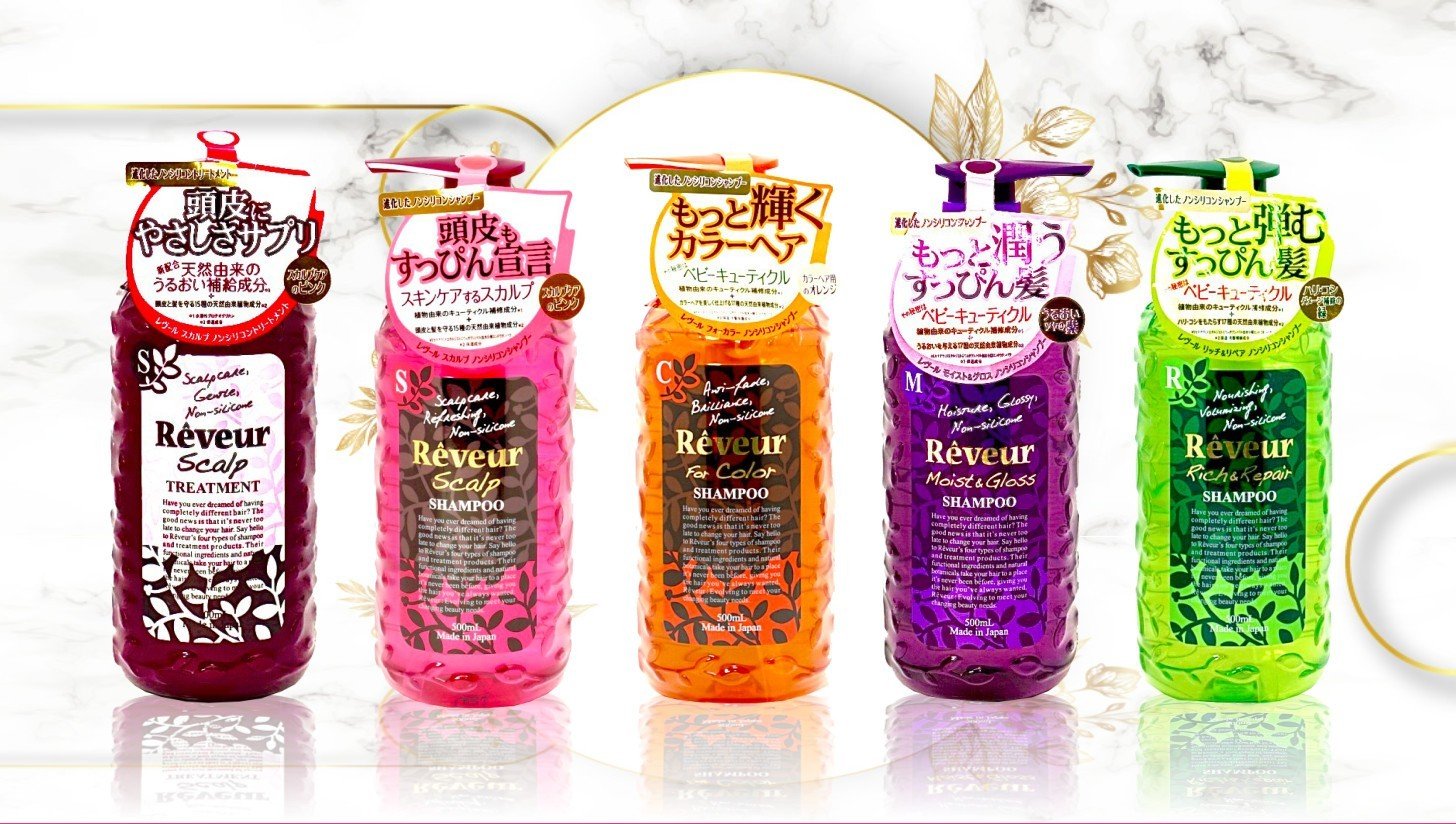 Dầu Gội Đầu Phục Hồi Tóc Dành Cho Tóc Nhuộm Rêveur For Color Shampoo 500ml