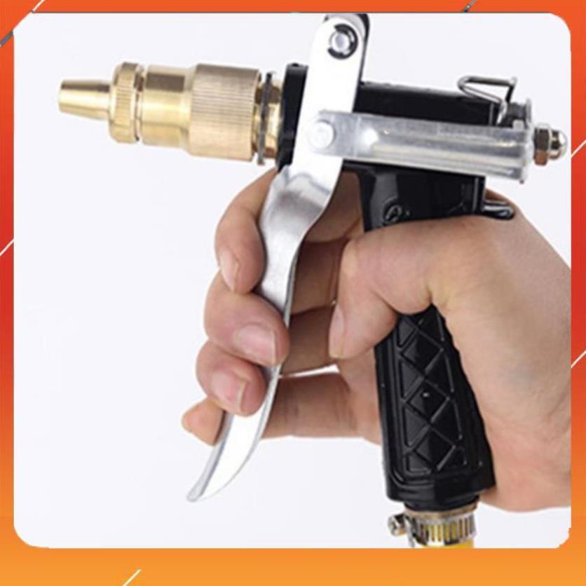 Vòi tưới cây rửa xe️️Evoucher Bộ dây và vòi xịt tăng áp lực nước loại 10m 206400