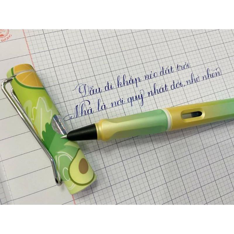 Bút  T010 MẪU MỚI NHẤT Bút ngòi lá tre cổ 101 không rỉ, có nhiều màu sắc