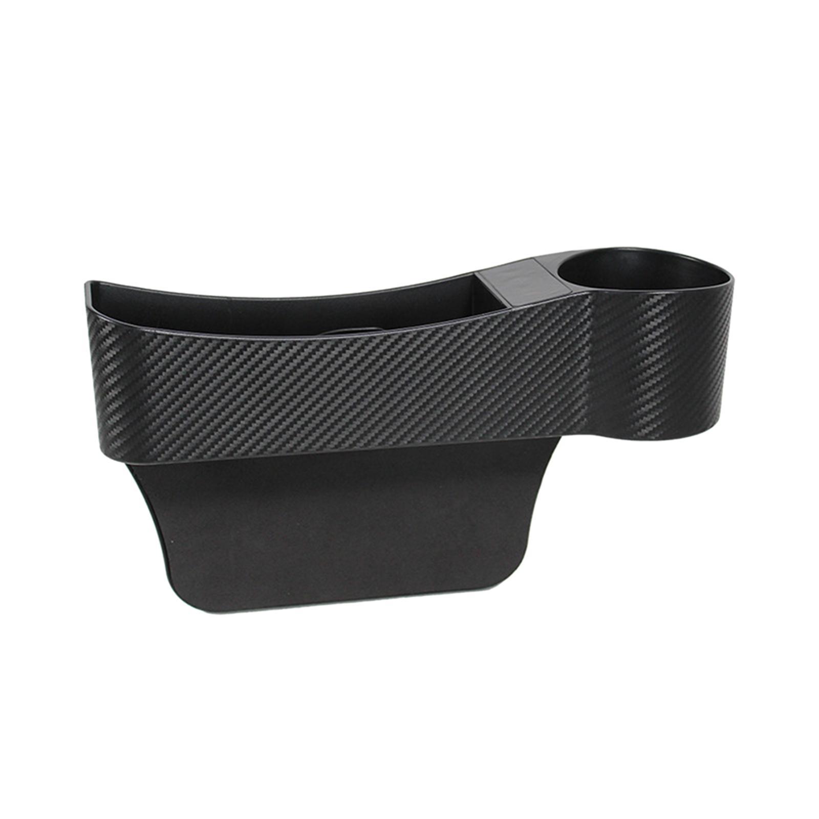 Car Seat Filler Organizer, Seat Side Storage Seat Storage Box Car Front Seat Accessories for Holding Phone, Glasses