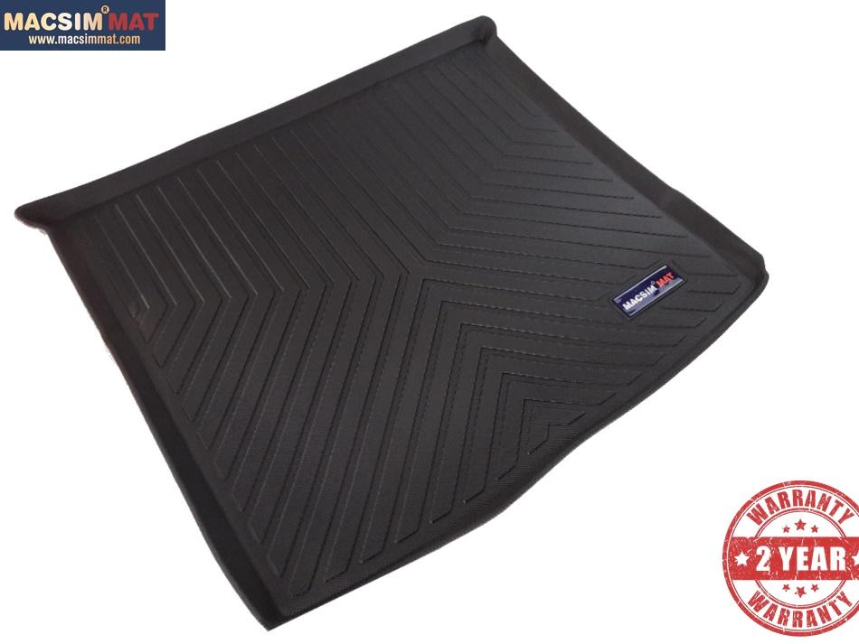 Thảm lót cốp Mercedes M class 2012-2015 nhãn hiệu Macsim chất liệu TPV cao cấp màu đen