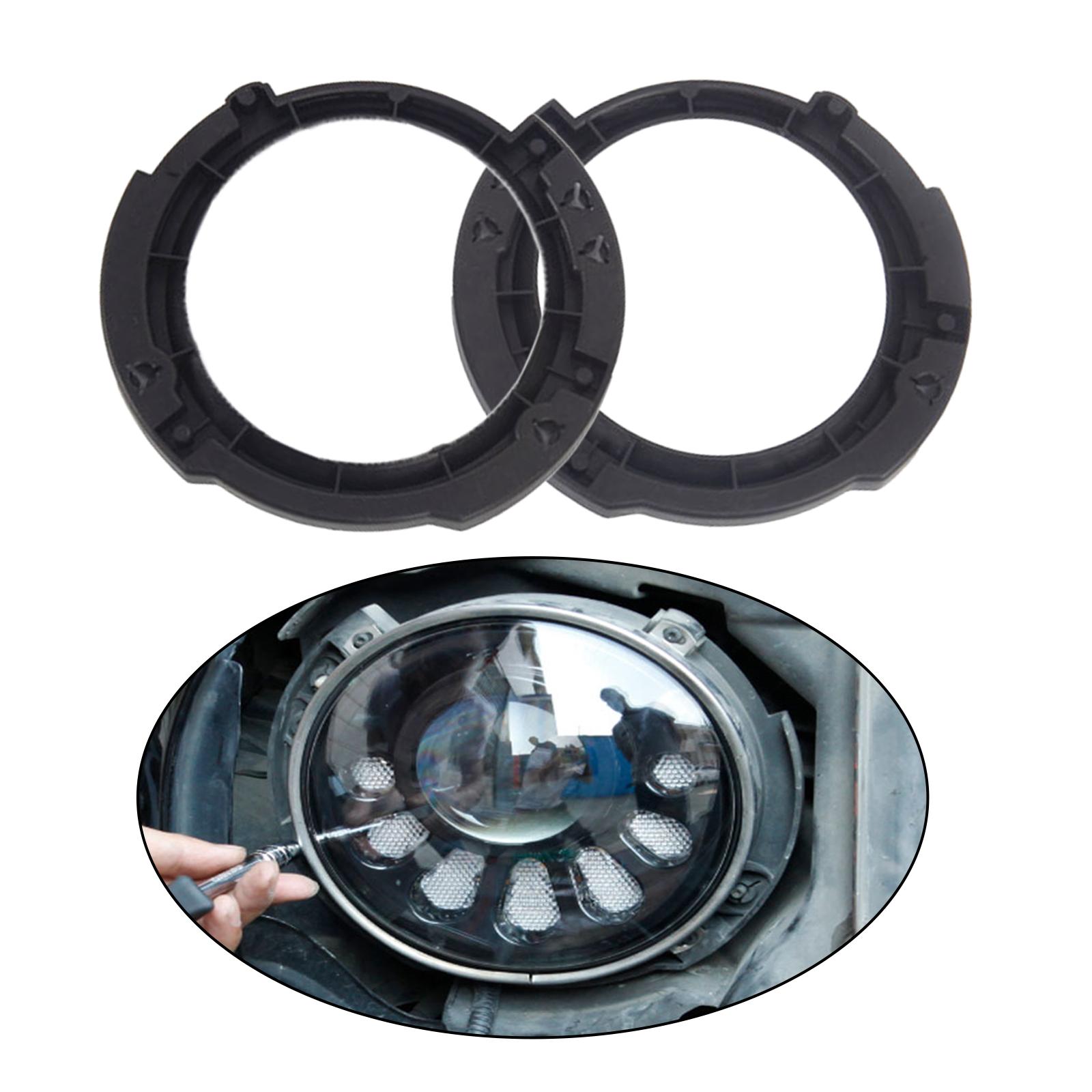 2- 7 Inch Headlight Mounting Bracket Replaces for  2007-2018