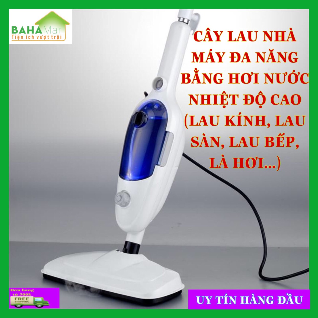 MÁY LAU NHÀ ĐA NĂNG BẰNG HƠI NƯỚC NHIỆT ĐỘ CAO