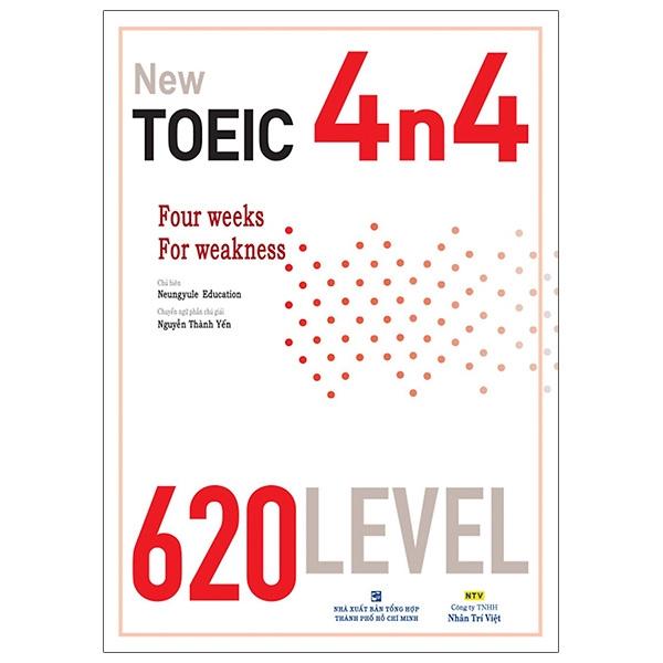 Sách New TOEIC 4n4 - 620 Level (Kèm CD)