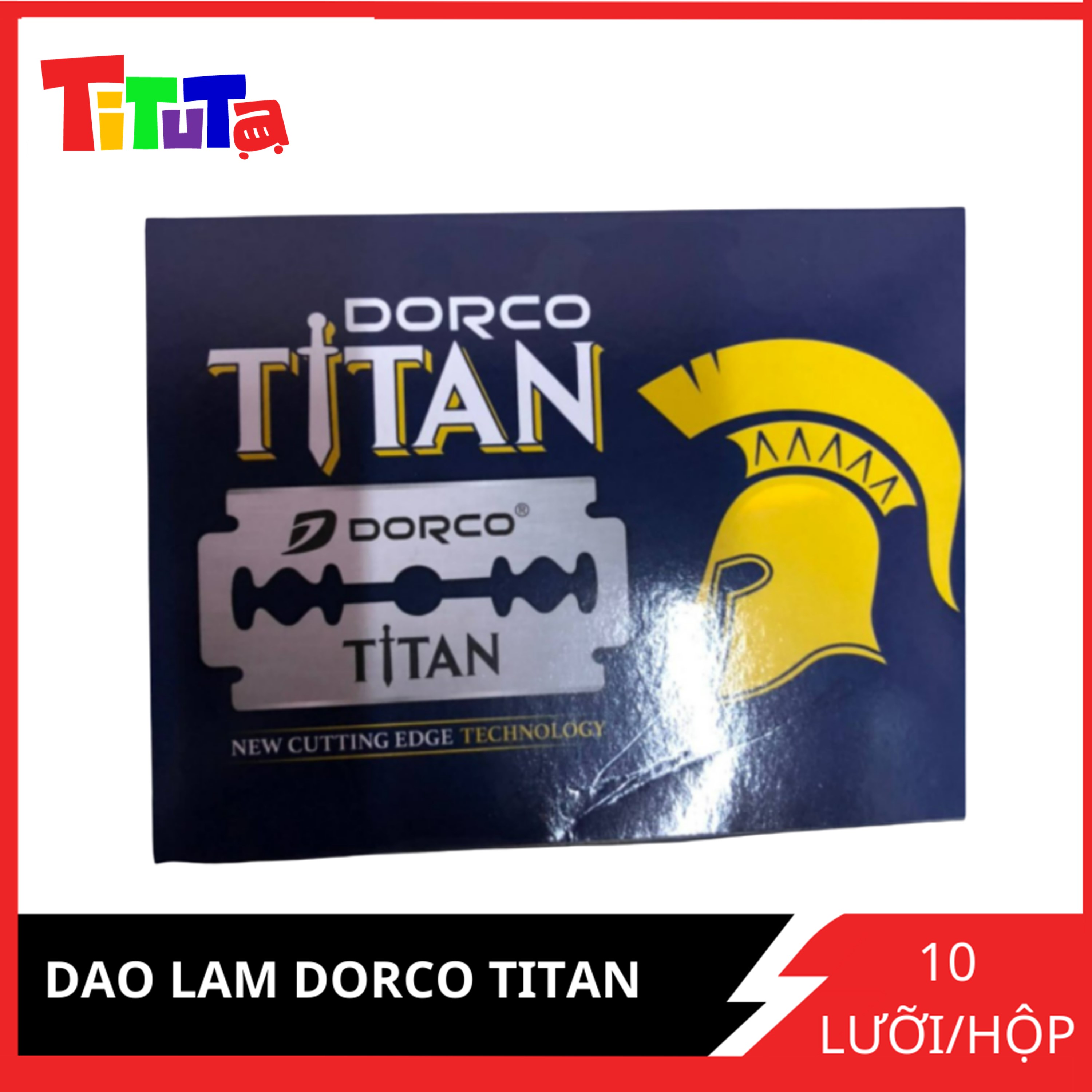 dao lam dorco titan 1 hộp 10 lưỡi