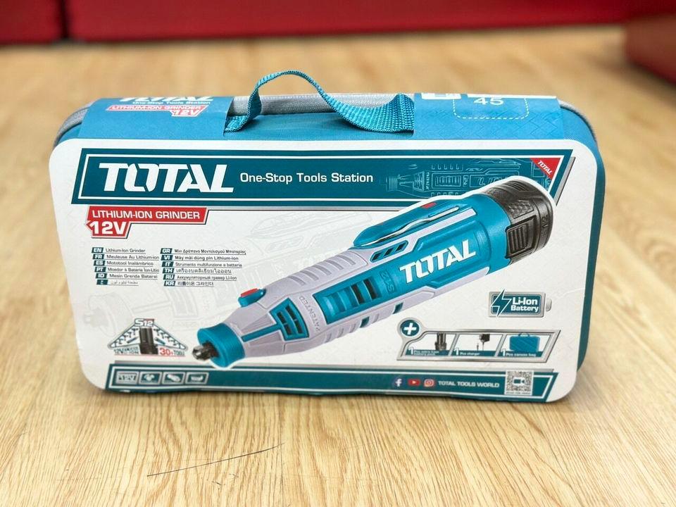 MÁY MÀI KHUÔN DÙNG PIN LITHIUMION 12V TOTAL TMGLI12011 - HÀNG CHÍNH HÃNG