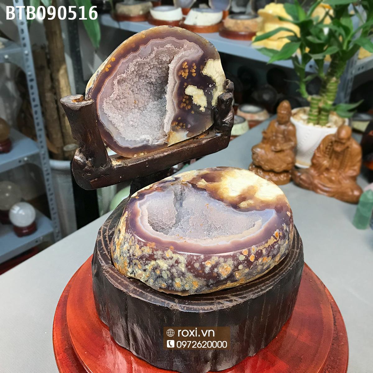 Bát Tụ Bảo Mã Não 2,81Kg