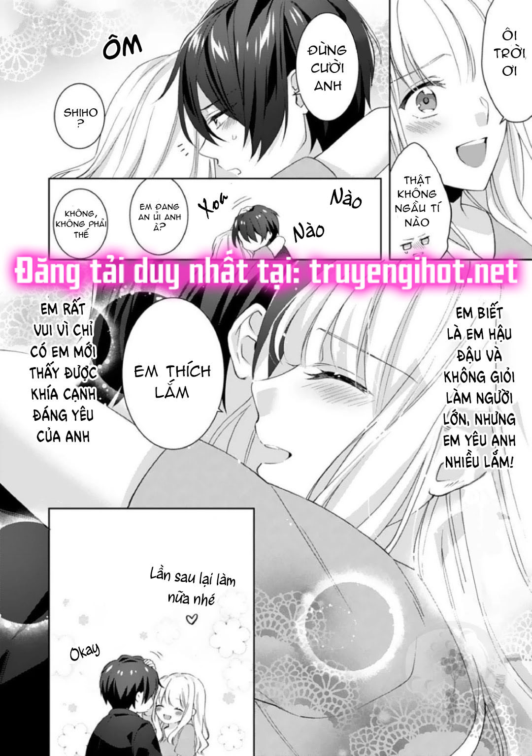 chúng tôi bị cấm sex trước kết hôn! đêm tân hôn cuồng nhiệt cùng chồng yêu~ chapter 6.3 8
