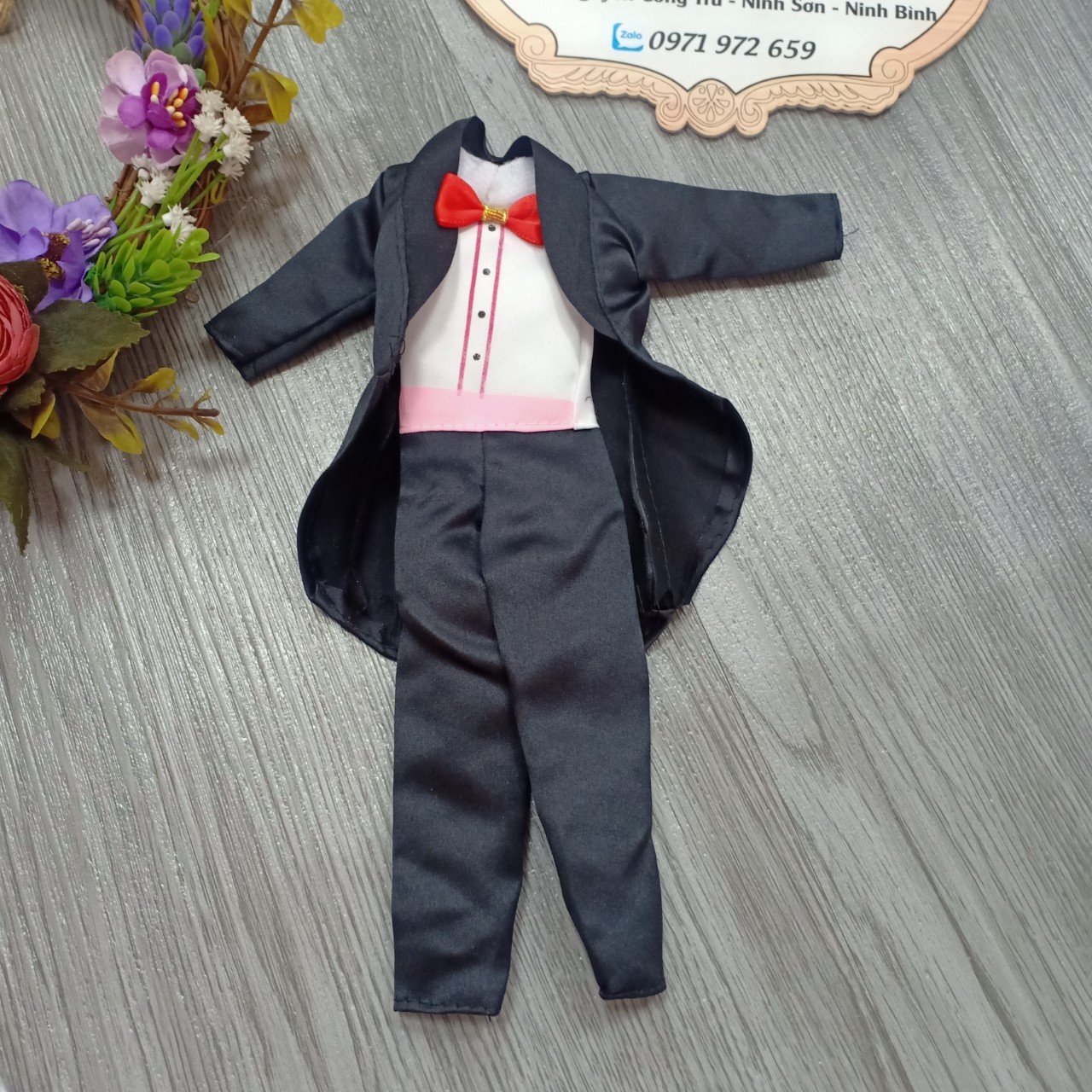 Bộ đồ vest cho búp bê kexin nam Sunnydoll