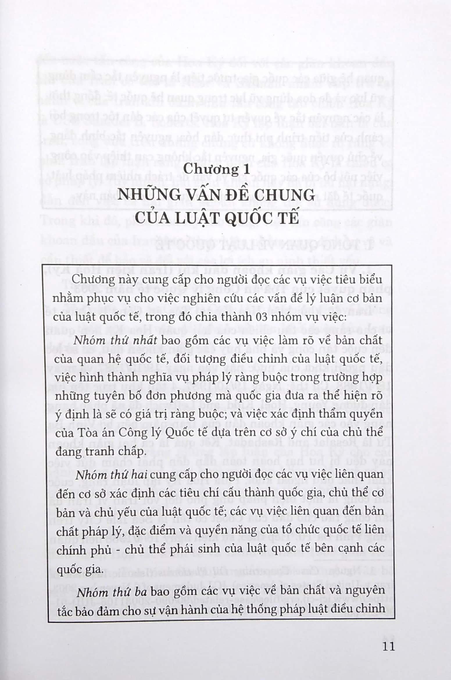 Phán Quyết Điển Hình Của Cơ Quan Tài Phán Quốc Tế - Tóm Tắt Và Bình Luận