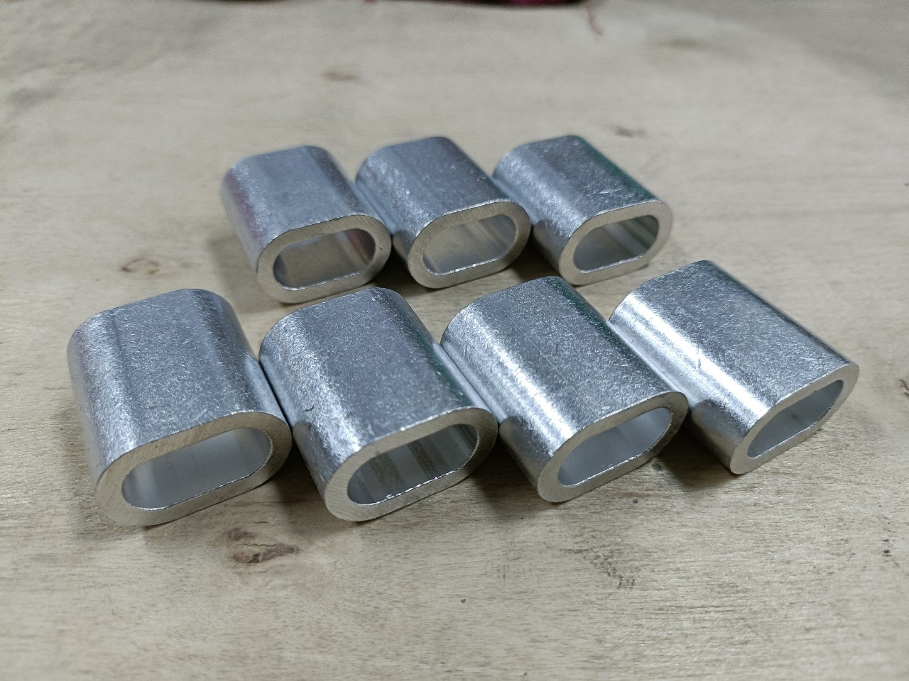 Cốt đầu nhôm khóa cáp Ø