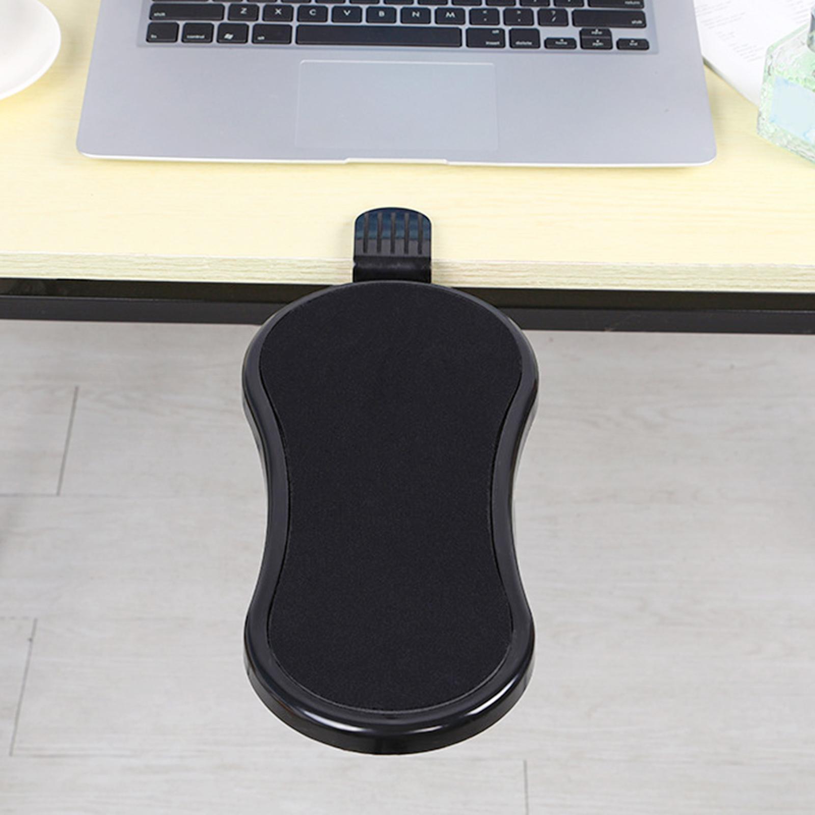 Computer Arm Rest for Desk Wrist Rest Punch Free Rack Reliable for Table black
