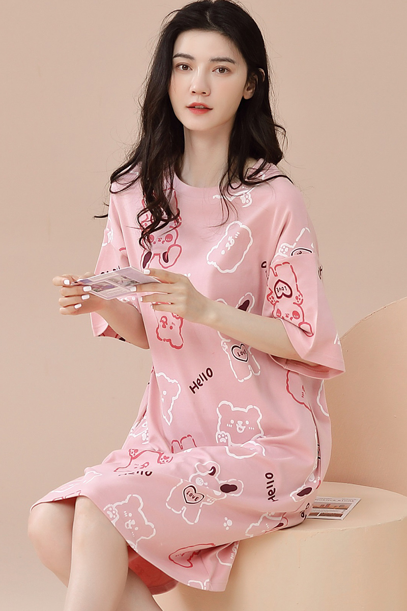 Váy mặc nhà cotton 8816