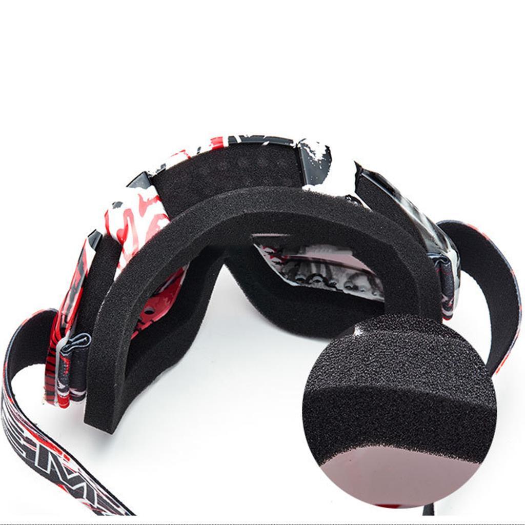 Fashionable Snowmobile Snowboard Goggles Racing Motocross Eyewear Colorful