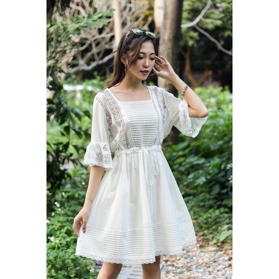 Váy Du Lịch Buộc Eo