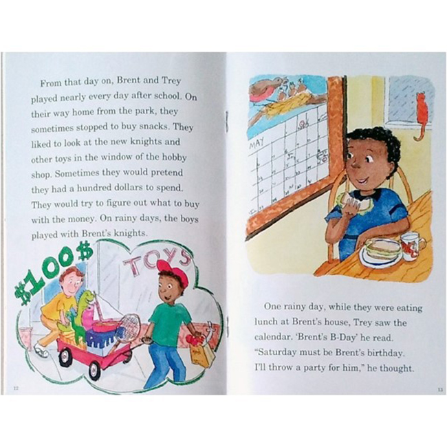 [Hàng thanh lý miễn đổi trả] Scholastic Phonics Booster Books : Box Set Level 9 (Include 6 Books, 2 Workbooks and 2 Audio CDs)