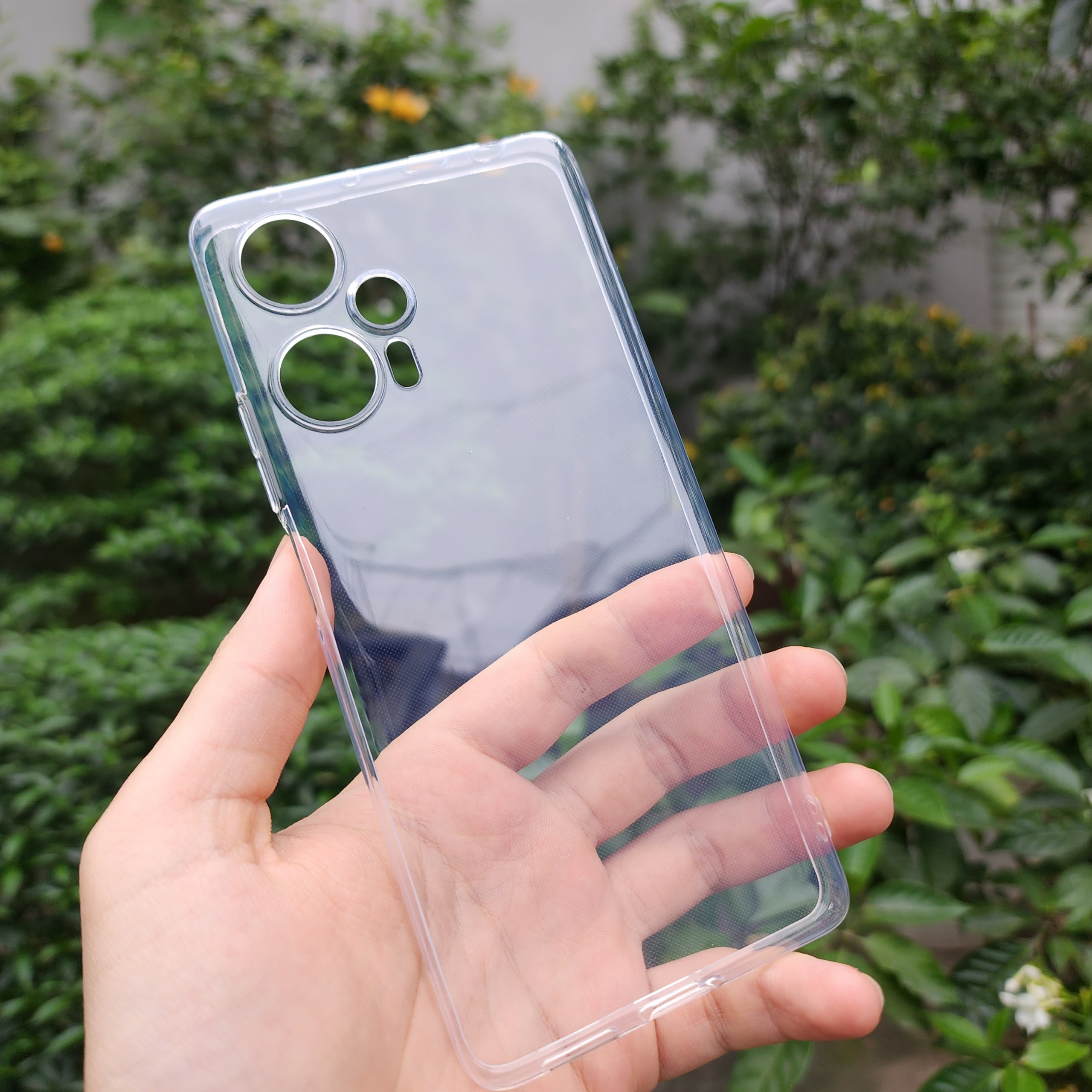 Ốp Lưng Dẻo cho Xiaomi Redmi Note 12 Turbo Trong Suốt Ôm Khít Máy, Có Gờ Bảo Vệ Camera.