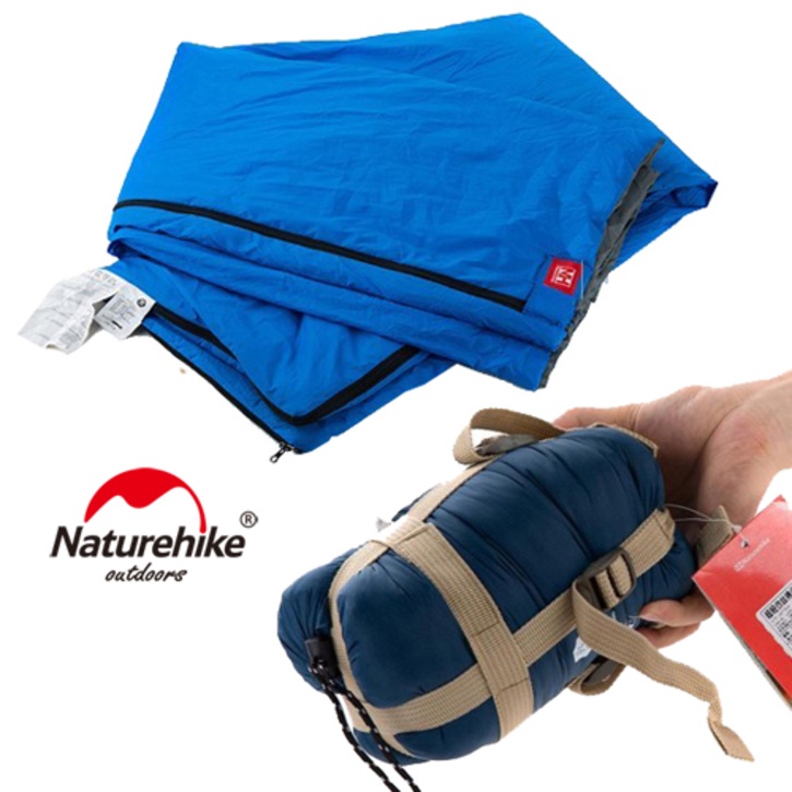 Túi ngủ Naturehike campoutvn đồ cắm trại du lịch dã ngoại NH15S003-D giữ ấm êm nhẹ xếp gọn giữ ấm tốt A158