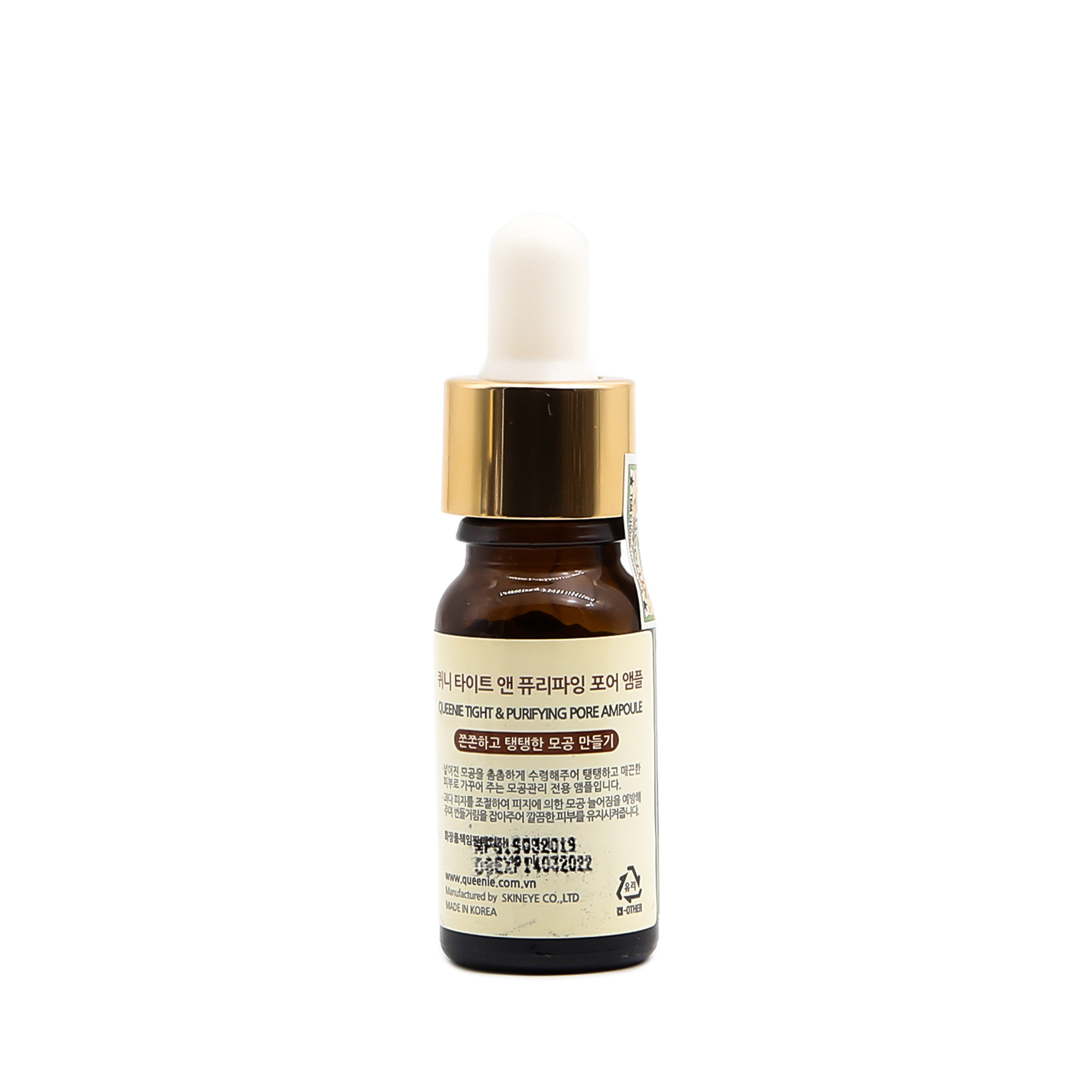 Tinh chất se nhỏ lỗ chân lông Queenie AC Pure trải nghiệm 10ml