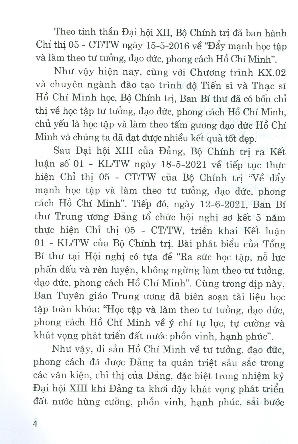 Di Sản Hồ Chí Minh Trong Công Cuộc Đổi Mới