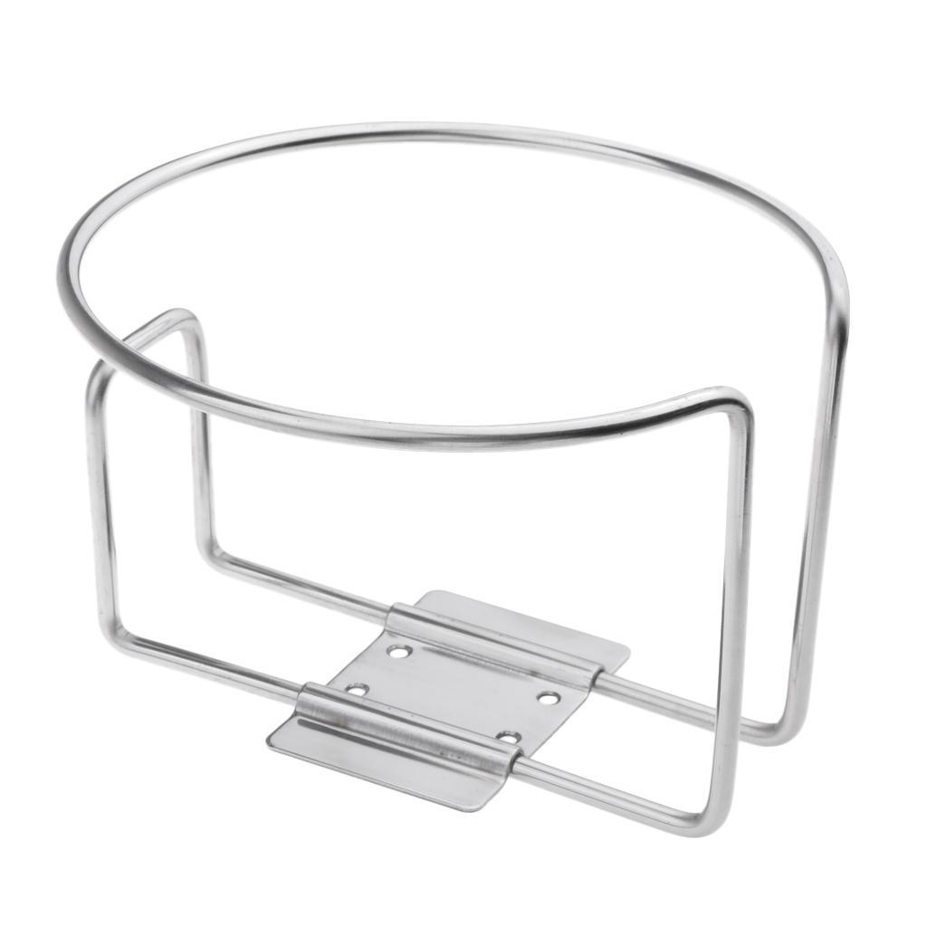 Stainless Steel Boat Ring Cup Drink Holder for Marine Yacht Car Apartment