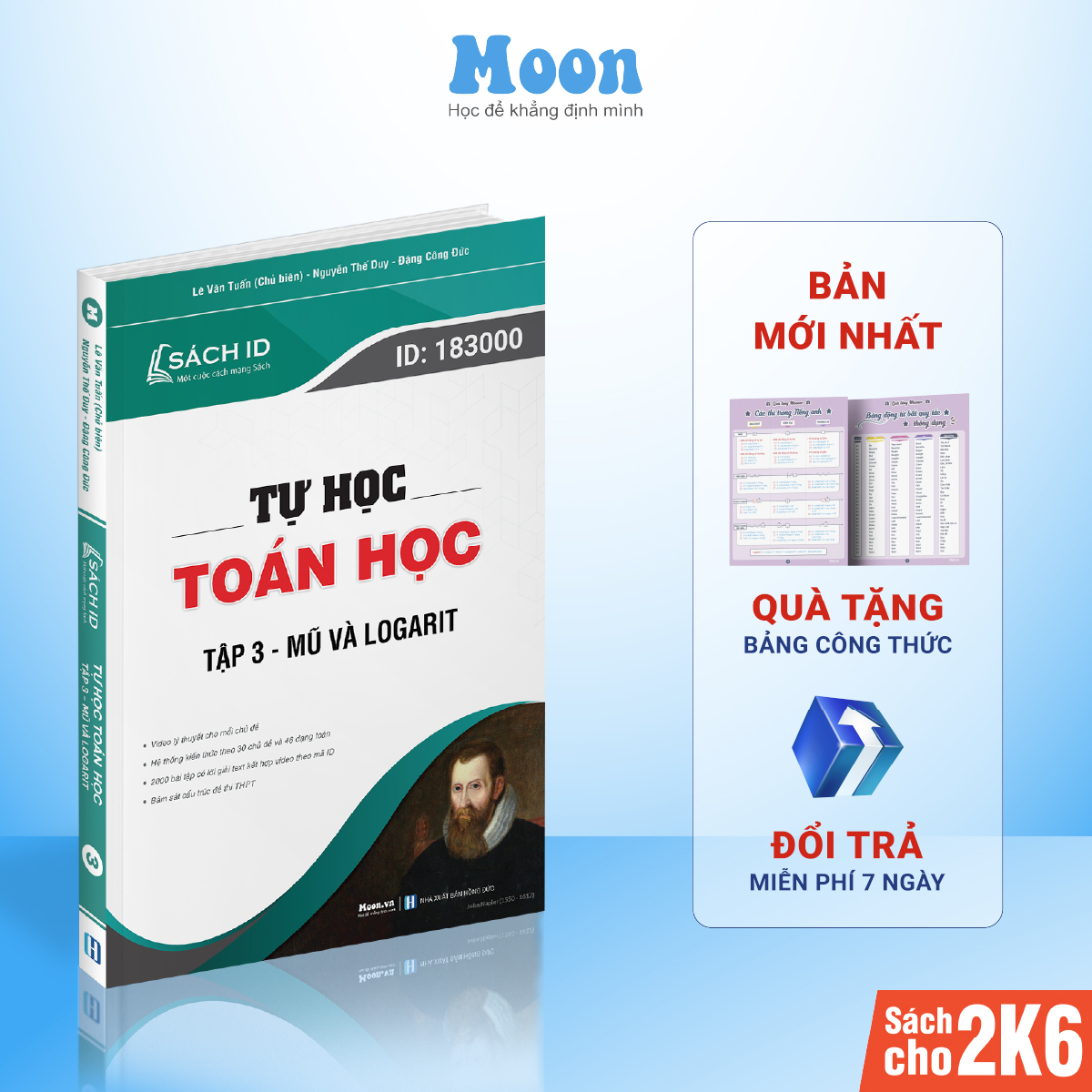Sách ID luyện thi THPT QG 2023 theo chuyên đề Tự Học Mũ và Logarit mới nhất