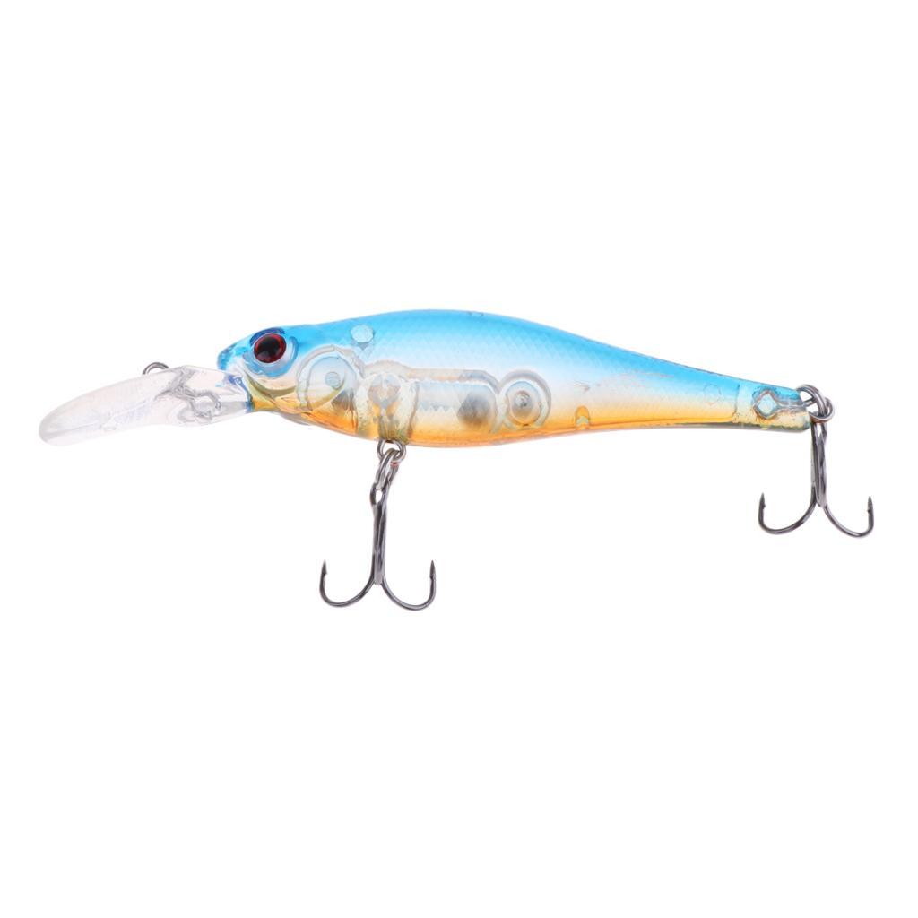 Premium Minnow Fishing Lures Hard Artificial Bait Crankbait Fishing Rigs Bait Fishing Tackle Equipment