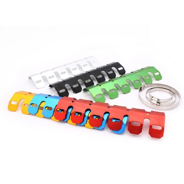 2- 25cm Exhaust Pipe Protector Guard Heat  for  Motorcycle