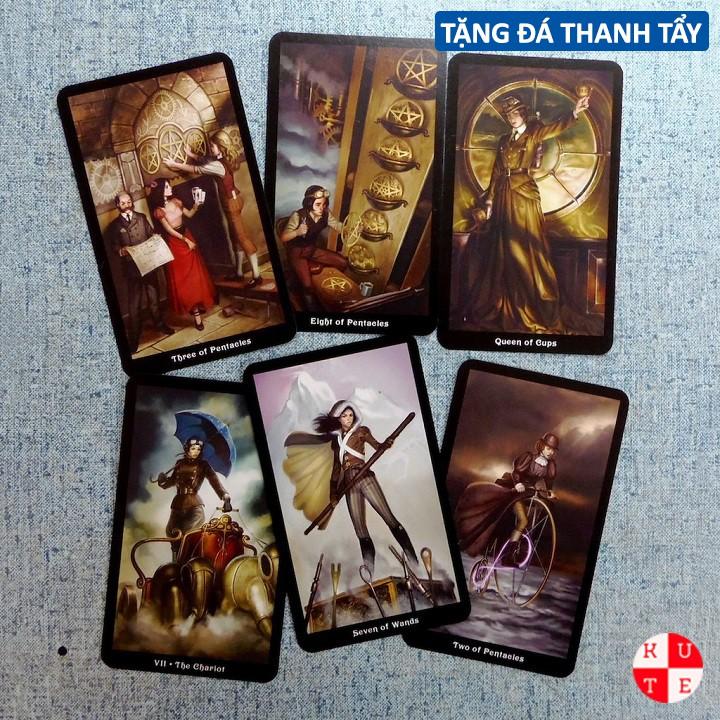 Bài Tarot SteamPunk 78 Lá Bài Tặng Link Hướng Dẫn Sử Dụng Tiếng Việt Và Đá Thanh Tẩy