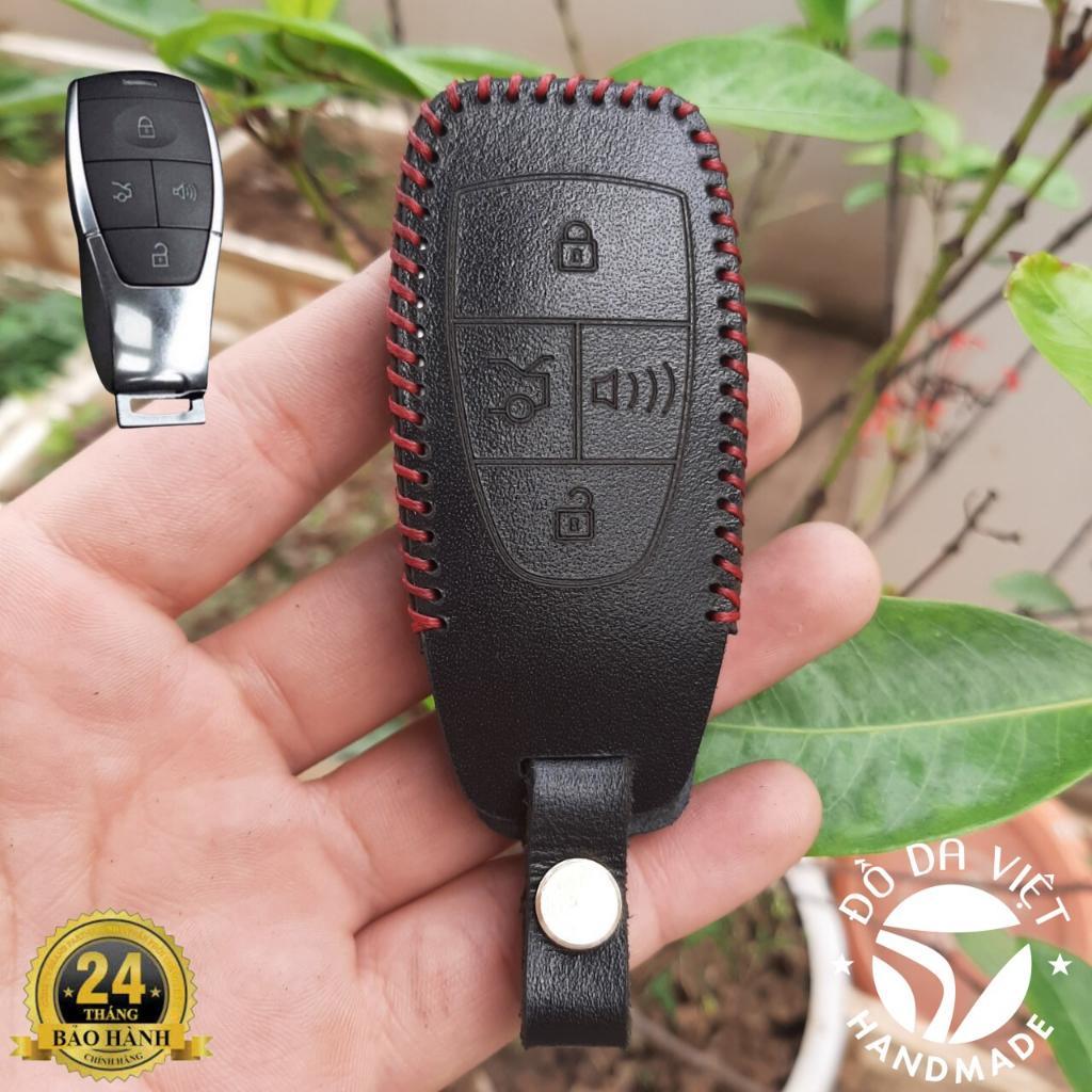 Bao da chìa khoá Beijing X7 Beijing-x7 U5 Plus BAIC Bejing BJ X7. da thật BH 2 năm