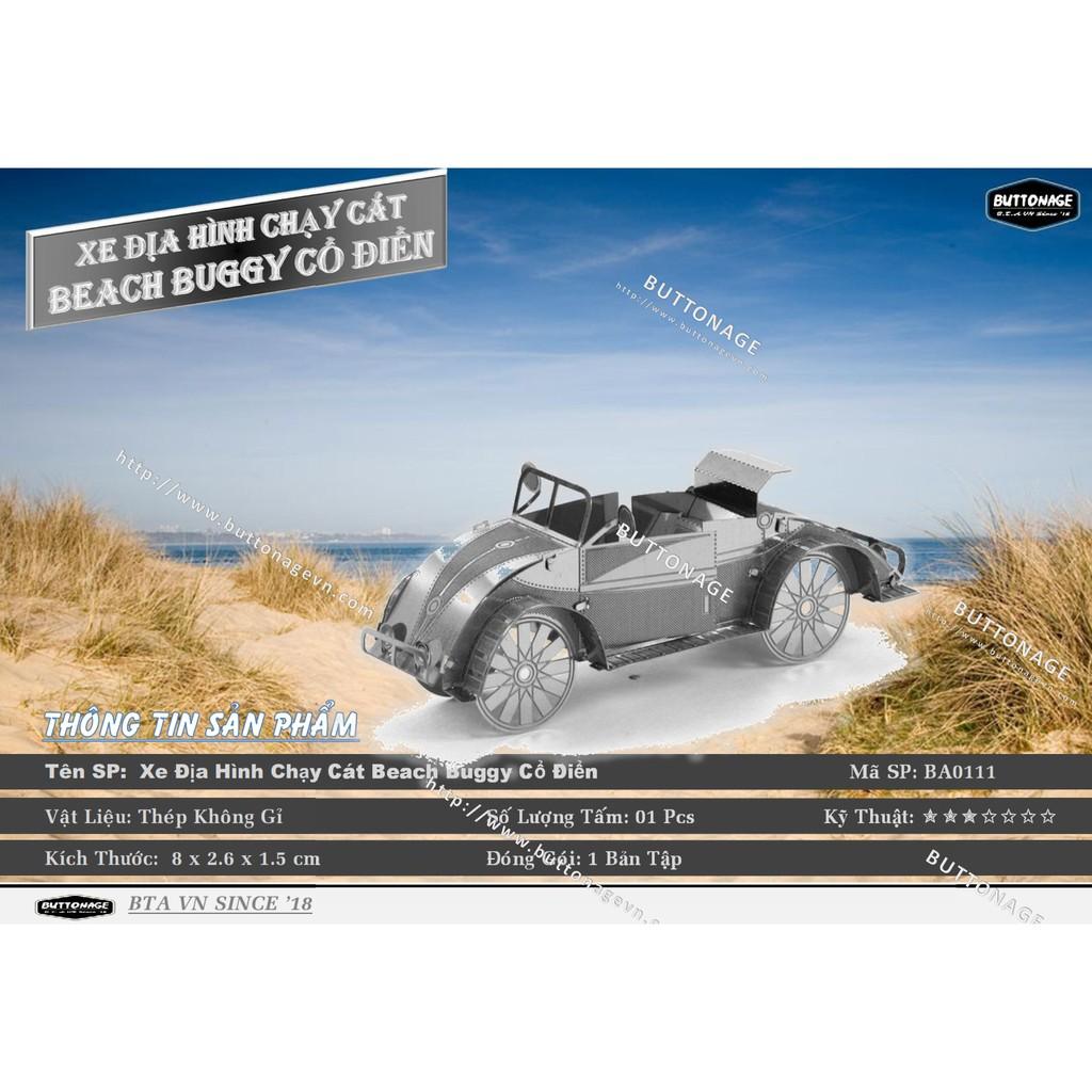 Mô Hình Lắp Ráp 3d Xe Địa Hình Chạy Cát Beach Buggy