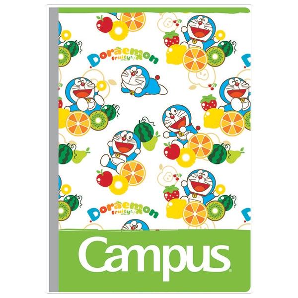 Vở Doraemon Fruity - 4 Ô Ly 48 Trang ĐL 120g/m2 - Campus NB-BDFR48