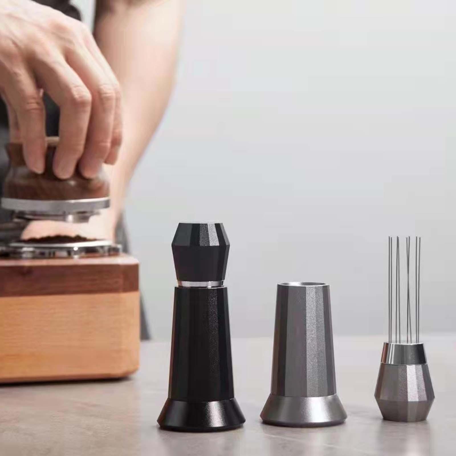 Coffee Distributor  Hand Tamper  1 Set