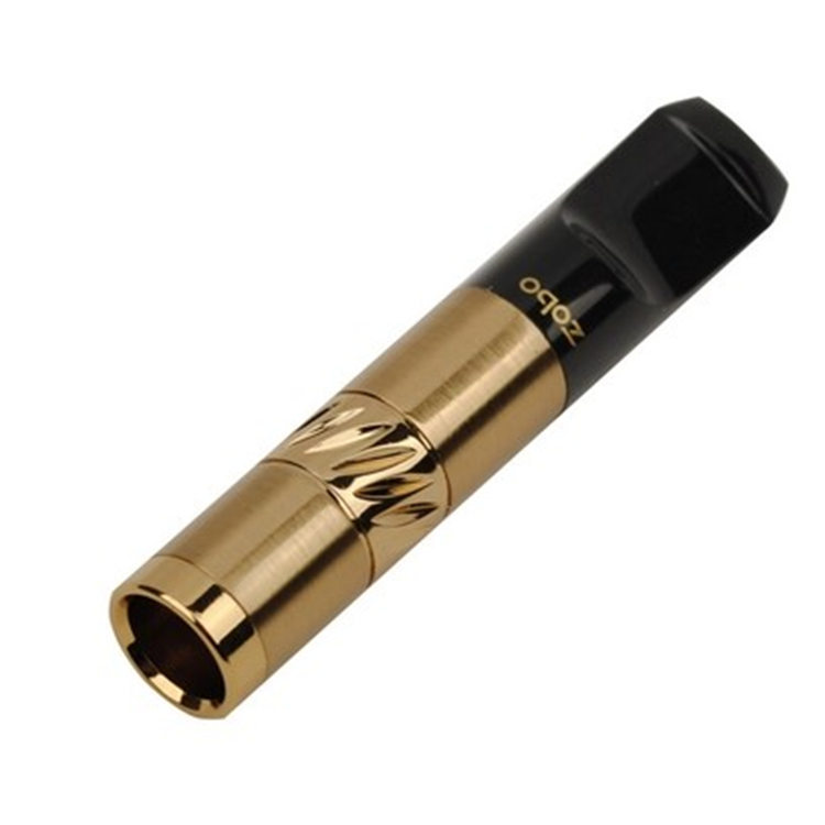 Tẩu thuốc cao cấp ZB-065 kim loại không gỉ cao cấp kèm hộp đựng thuốc sợi hoặc 10 điếu (màu ngẫu nhiên)