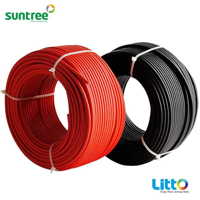 CABLE DC SUNTREE 1X4MM - Cáp Điện DC 1x4mm Cho Hệ Thống Solar - Cuộn 100M - Hàng Chính Hãng