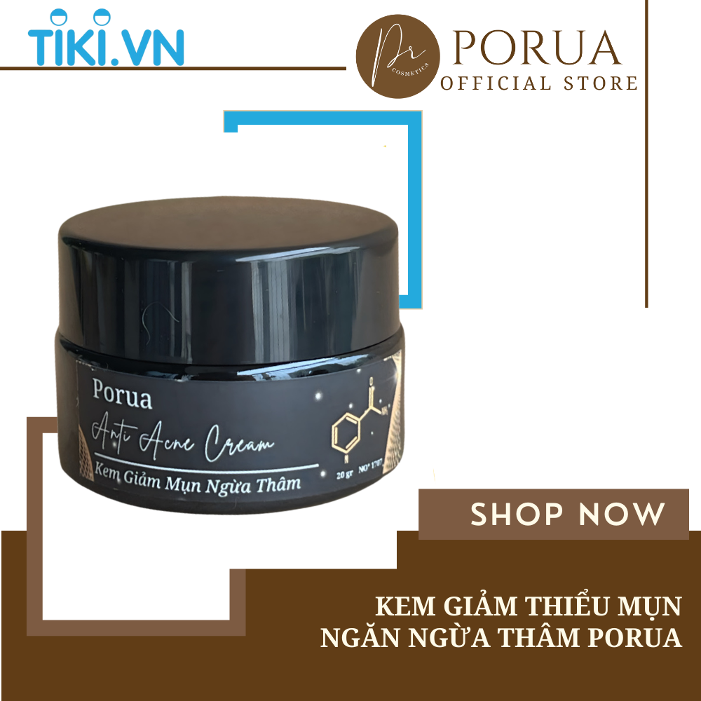 Kem giảm mụn ngừa thâm PORUA 20 gram