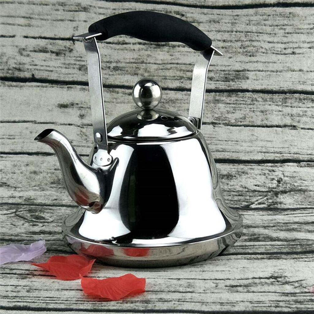 Tea Kettle Stainless Steel Teapot for Tea Coffee Fast Boiling 1L