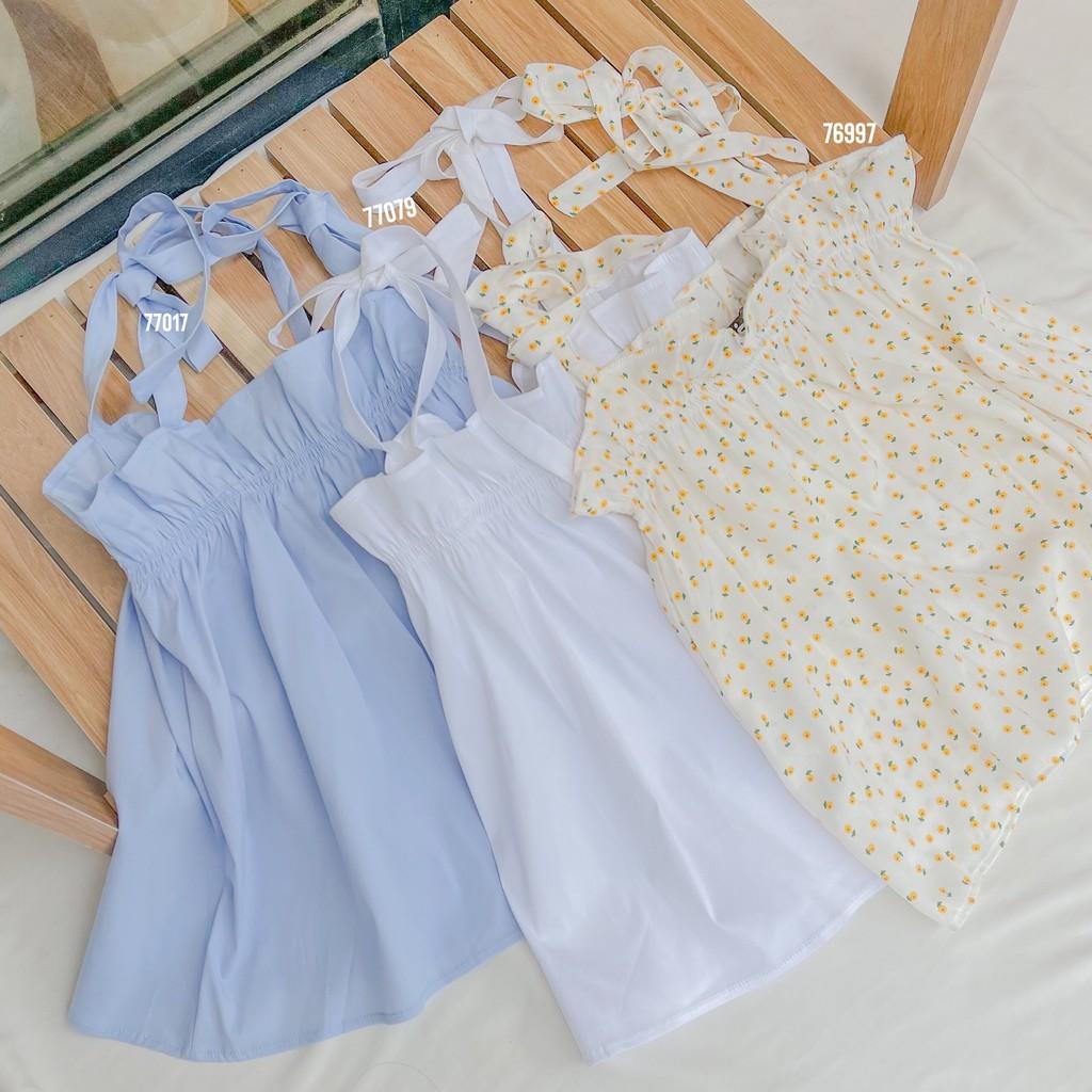 Áo hai dây phong cách Hàn quốc, áo 2 dây ulzzang - Made by Toneontone TOT