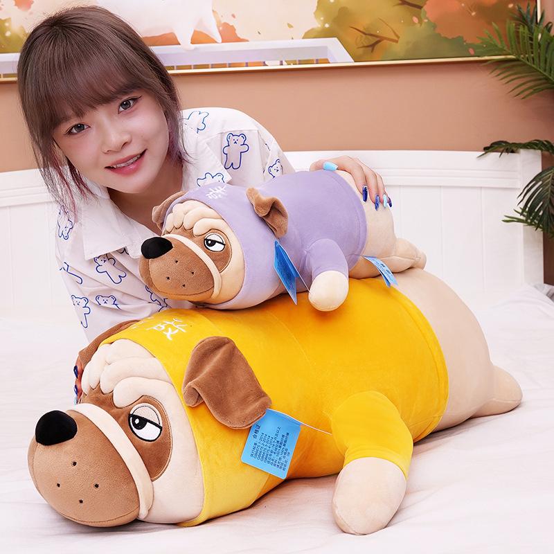 Gấu bông Chó Pull mặt xệ nhiều màu sắc đáng yêu, Thú bông cao cấp dễ thương