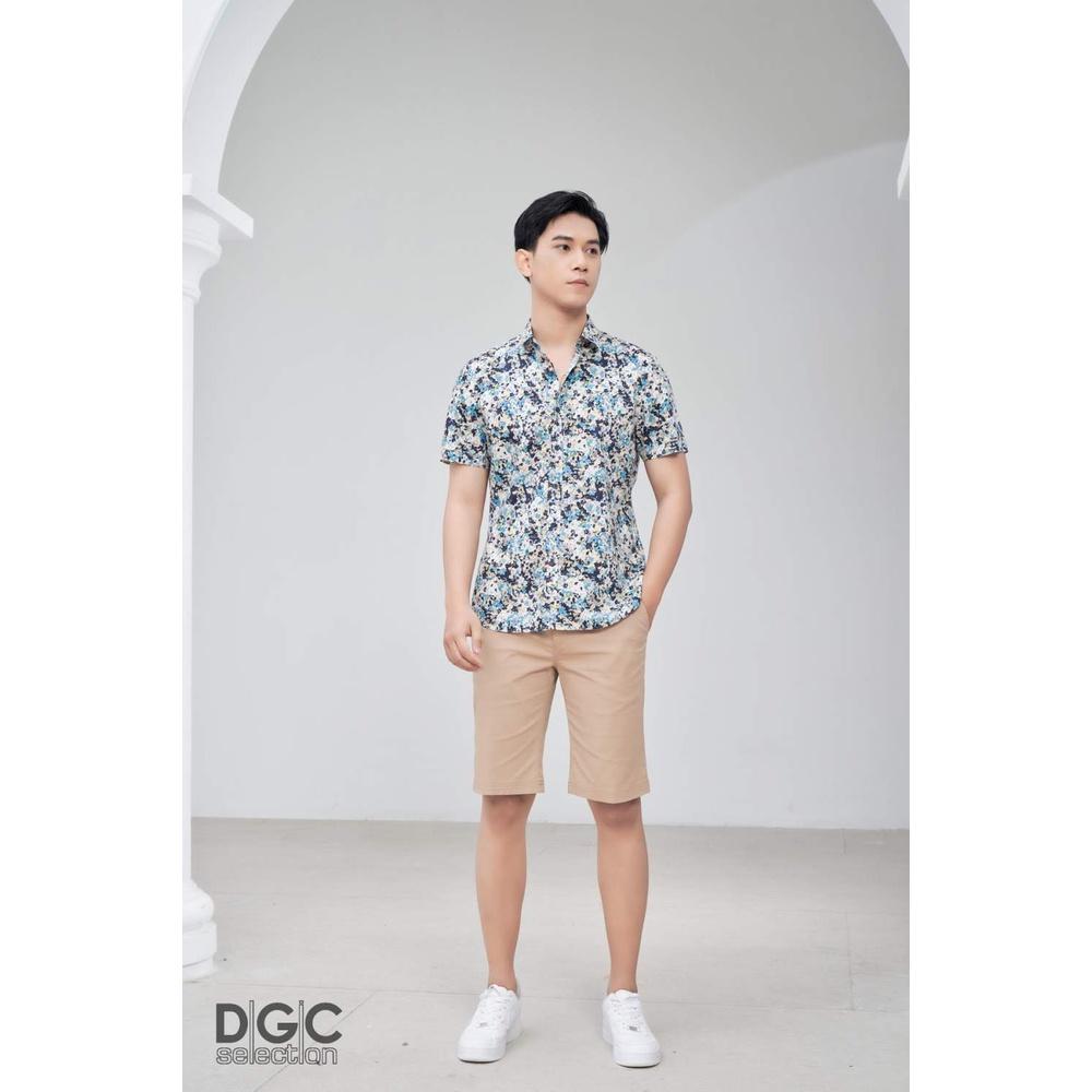 Áo sơ mi Nam ngắn tay Slim Fit DGC - SASNCB21M-S