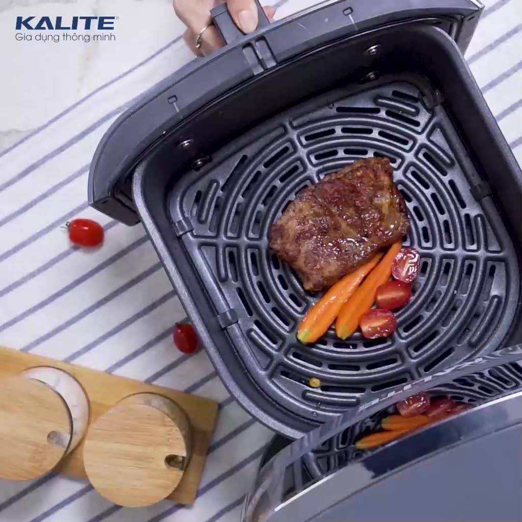 Nồi Chiên Hơi Nước Kalite Steam 7, 2600W-7Lit, Chiên Hấp 2in1, Hàng Chính Hãng