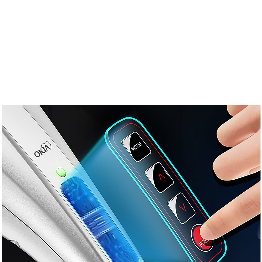 Combo Gối massage OKIA eFancy Pro + Máy Massage Toàn Thân Cầm Tay OKIA eVis Mobile