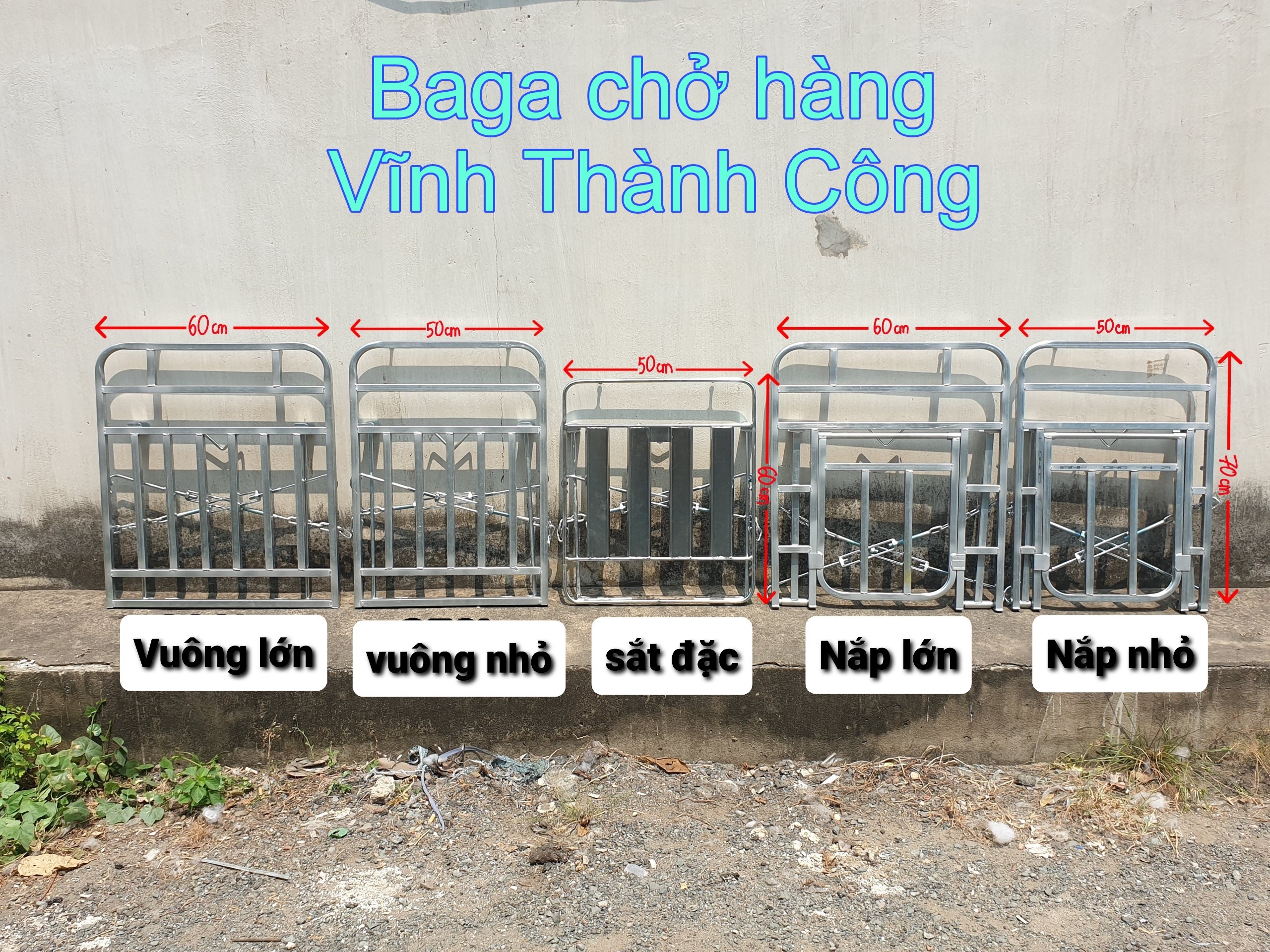 Baga chở hàng cỡ lớn 60x70cm