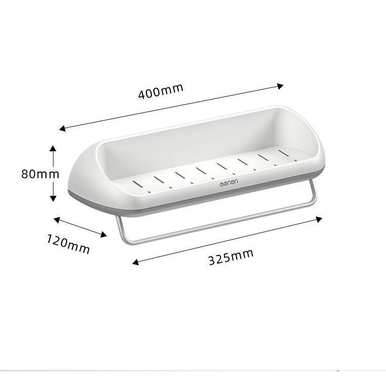 Kệ Nhà Tắm Thông Minh Giá Treo Khăn Lắp Đặt Dán Tường Cao Cấp