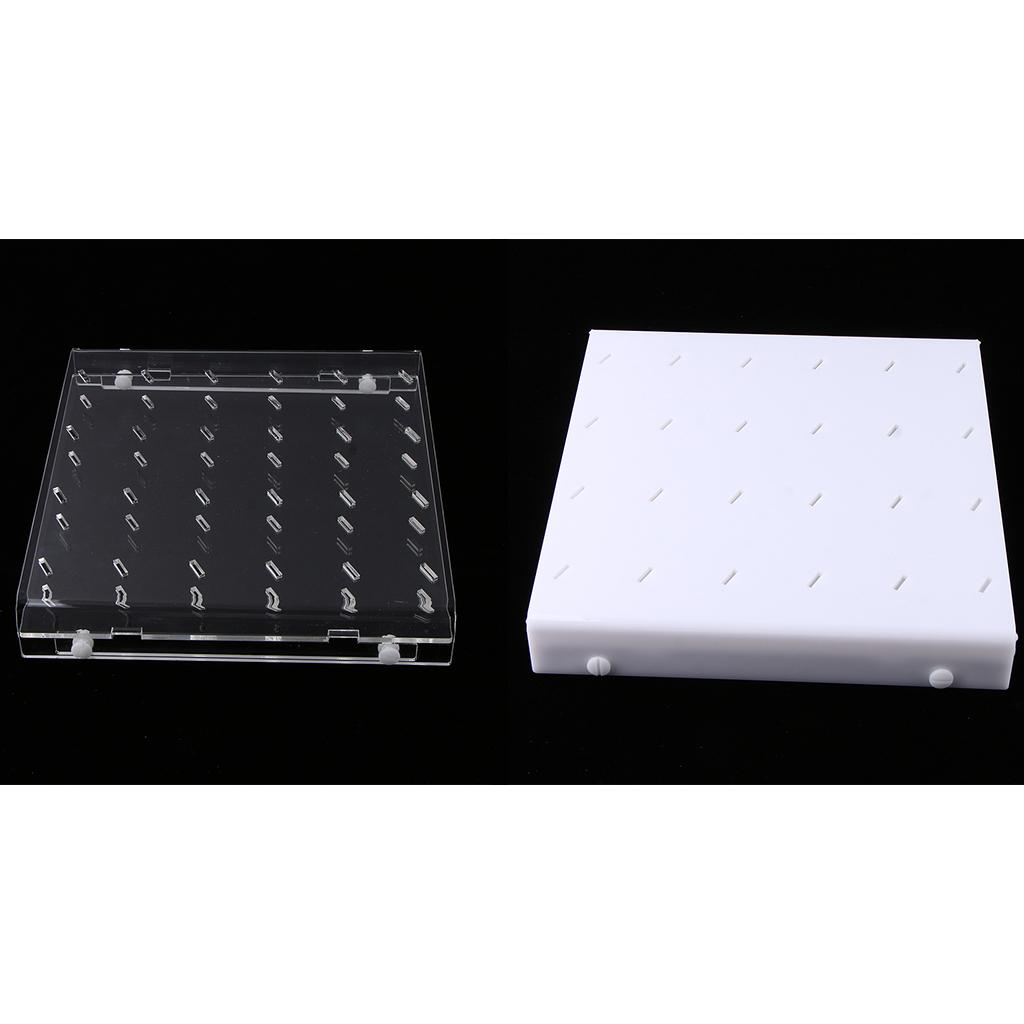 2 Pcs Acrylic Ice Pop Display Stand for Wedding Bakery Shop Decor Clear